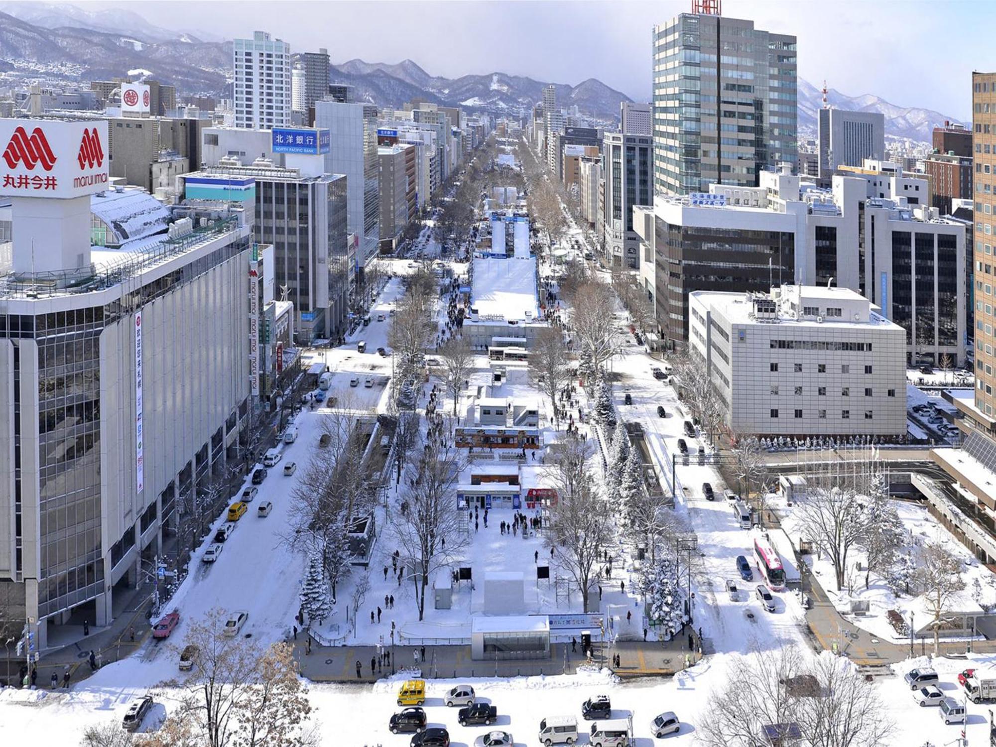 Hotel Androoms Sapporo Susukino Exteriör bild